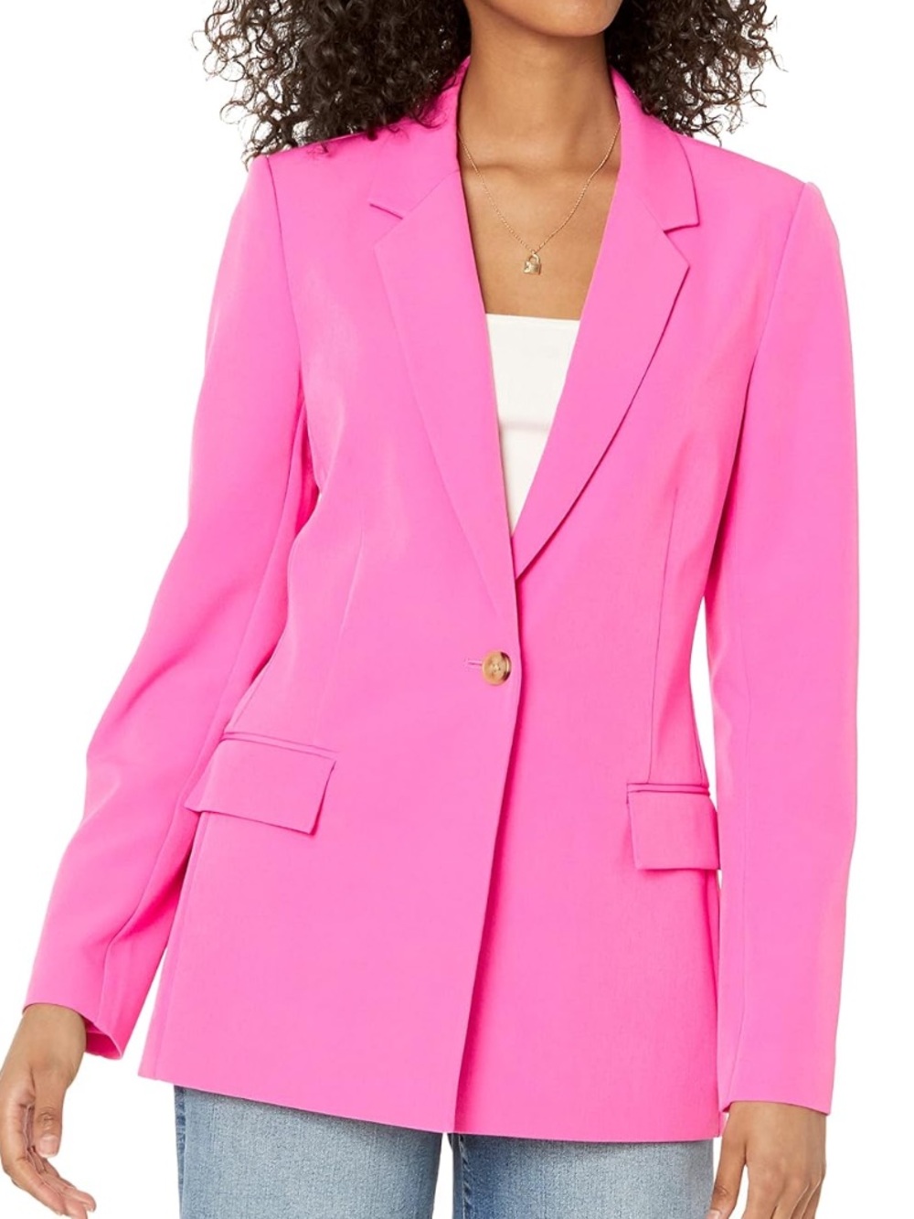 The Drop from Amazon Women’s Hot Pink Tailored Blazer